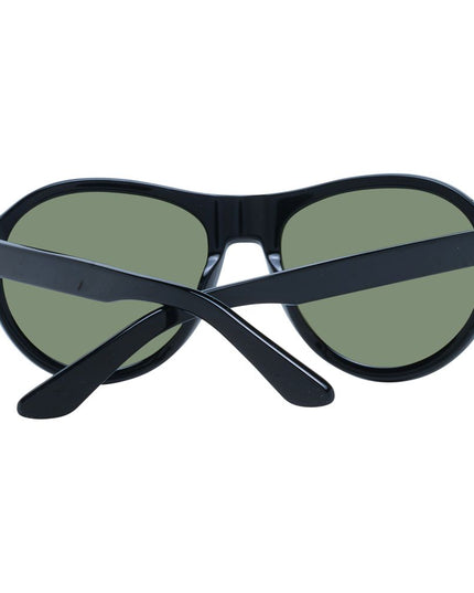 Serengeti Black Acetate Sunglasses