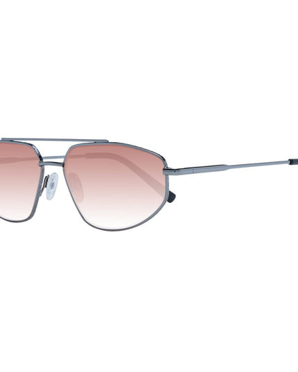 Serengeti Gray Metal Sunglasses