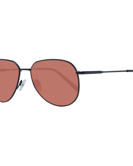 Serengeti Black Metal Sunglasses