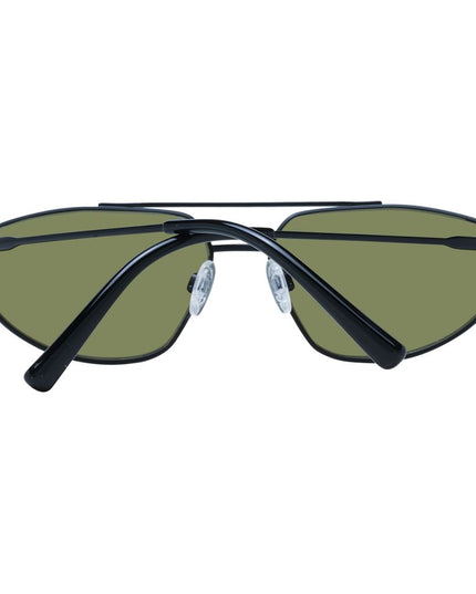 Serengeti Black Metal Sunglasses