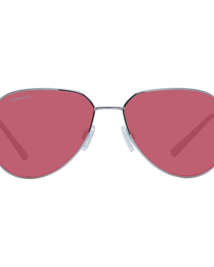 Serengeti Silver Metal Sunglasses