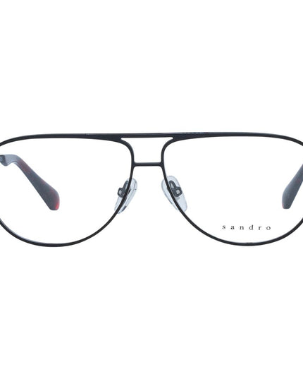 Sandro Black Stainless Steel Glasses (Frames)
