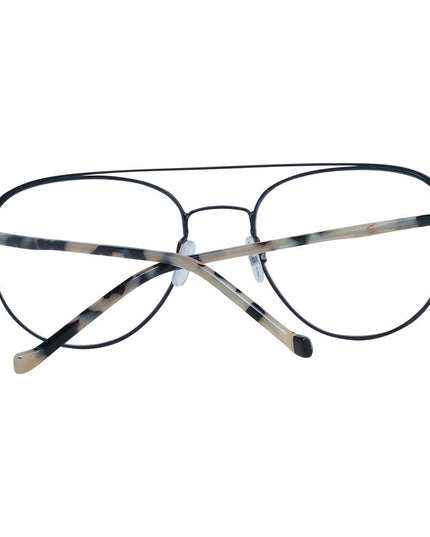 Hackett Black Stainless Steel Glasses (Frames)