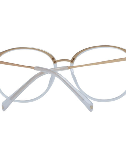 Maje White Acetate & Stainless Steel Glasses (Frames)