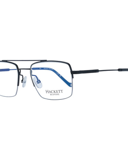Hackett Black Stainless Steel Glasses (Frames)