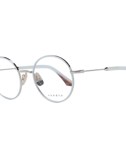 Sandro White Stainless Steel Glasses (Frames)