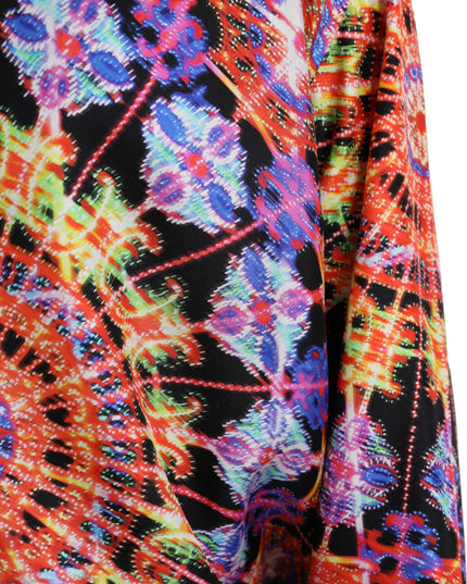 Dolce & Gabbana Multicolor Luminarie Silk Men Casual Shirt