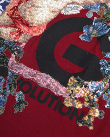 Dolce & Gabbana Multicolor Graphic Short Sleeve T-shirt