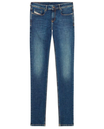 Diesel Blue Cotton Men Jeans