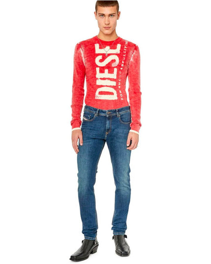 Diesel Blue Cotton Men Jeans