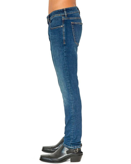 Diesel Blue Cotton Men Jeans