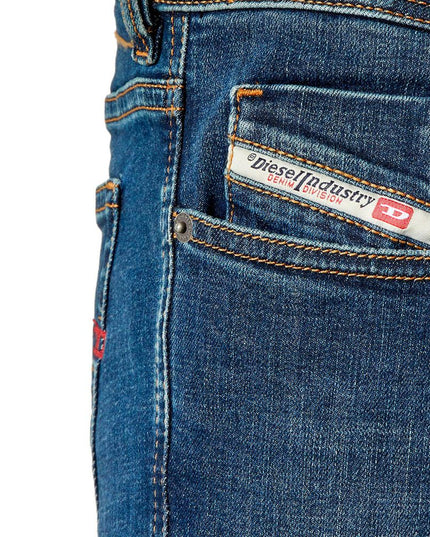 Diesel Blue Cotton Men Jeans