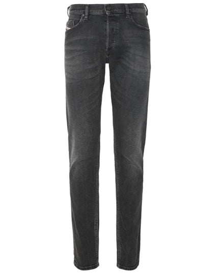Diesel Black Cotton Men Jeans