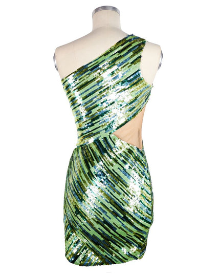 Elisabetta Franchi Green Polyamide Women Dress