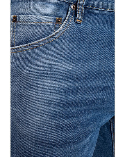 Dsquared² Blue Cotton Men's Distressed Jean