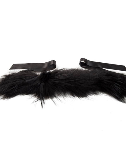BYBLOS Black Raccoon Fur Other Accessory