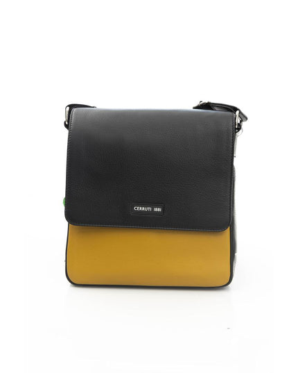 Cerruti 1881 Yellow Leather Women Crossbody