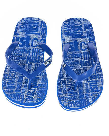 Just Cavalli Light Blue EVA Men Sandal