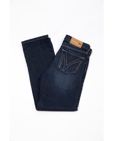 Montana Blu Blue Cotton Jeans Denim