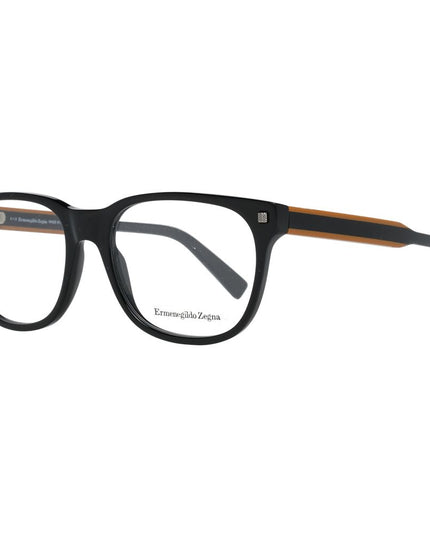 Ermenegildo Zegna Black Plastic Glasses (Frames)