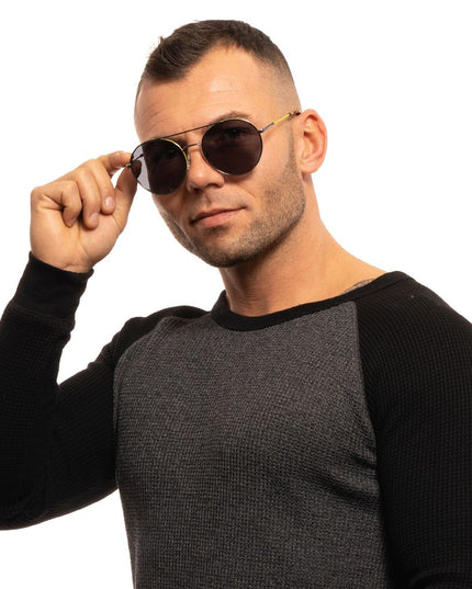 Gant Gray Metal Sunglasses