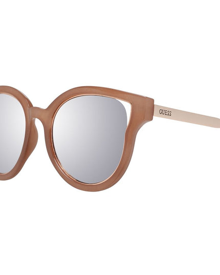 Guess Brown Metal & Plastic Sunglasses