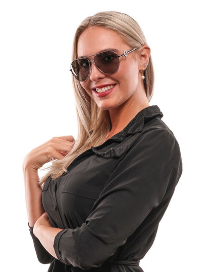 Guess Silver Metal Sunglasses