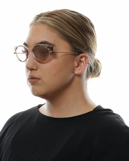 Dsquared² Brown Metal & Plastic Sunglasses