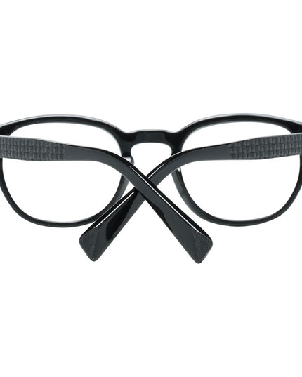 Ermenegildo Zegna Black Plastic Glasses (Frames)