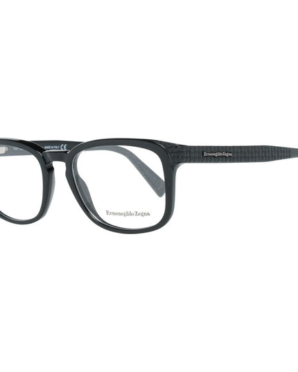 Ermenegildo Zegna Black Plastic Glasses (Frames)