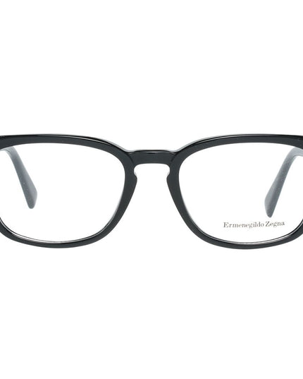 Ermenegildo Zegna Black Plastic Glasses (Frames)