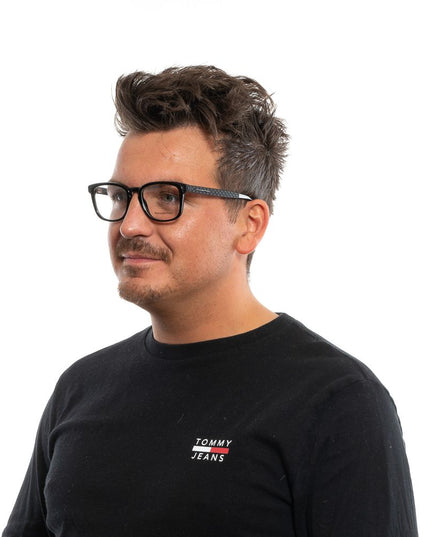 Ermenegildo Zegna Black Plastic Glasses (Frames)