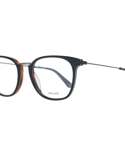 Police Black Metal & Plastic Glasses (Frames)