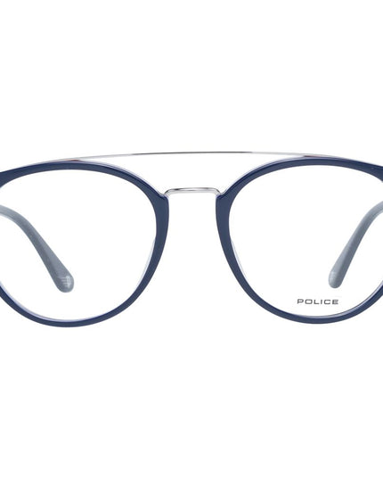 Police Blue Metal & Plastic Glasses (Frames)