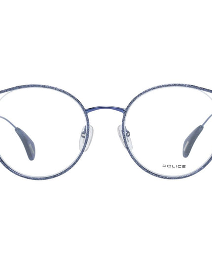 Police Blue Metal & Plastic Glasses (Frames)