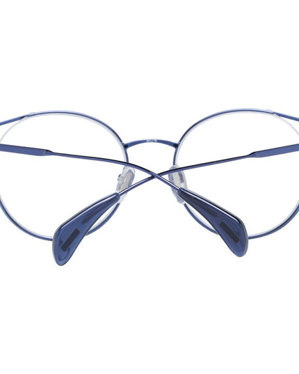 Police Blue Metal & Plastic Glasses (Frames)