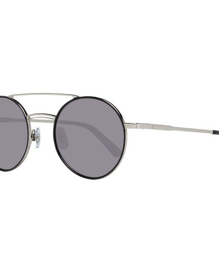 Web Silver Metal Sunglasses