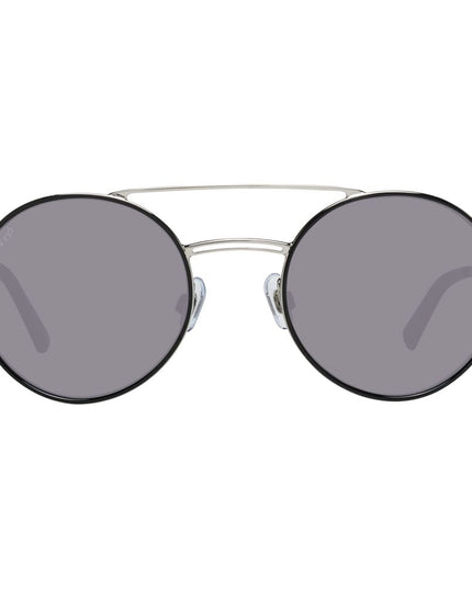 Web Silver Metal Sunglasses