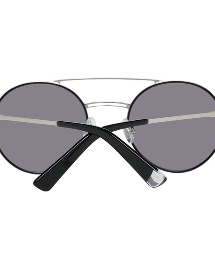 Web Silver Metal Sunglasses