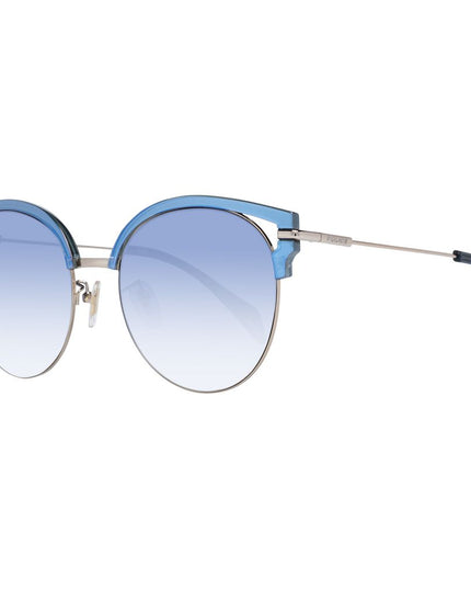 Police Blue Metal & Plastic Sunglasses