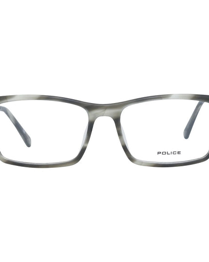 Police Gray Metal & Plastic Glasses (Frames)