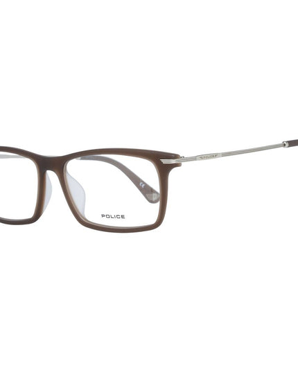 Police Brown Metal & Plastic Glasses (Frames)