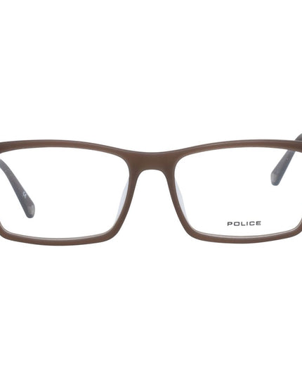 Police Brown Metal & Plastic Glasses (Frames)