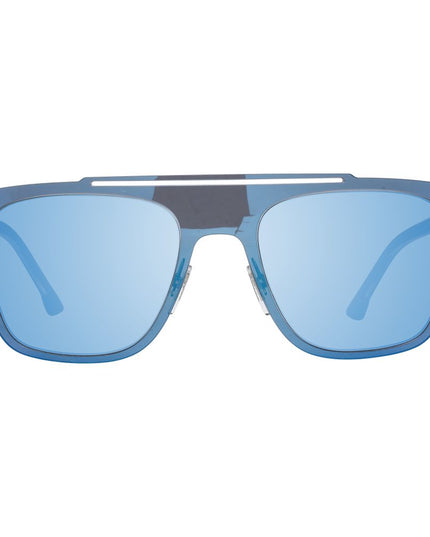 Police Blue Metal & Plastic Sunglasses