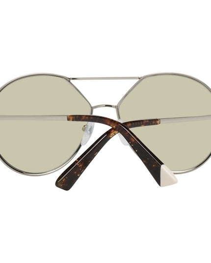 Web Gold Metal Sunglasses