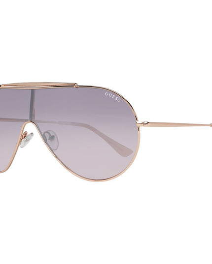 Guess Rose Gold Metal Sunglasses