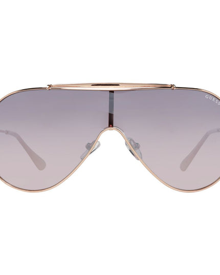 Guess Rose Gold Metal Sunglasses