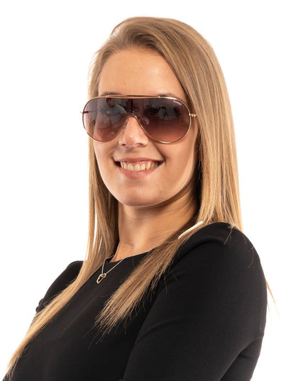 Guess Rose Gold Metal Sunglasses