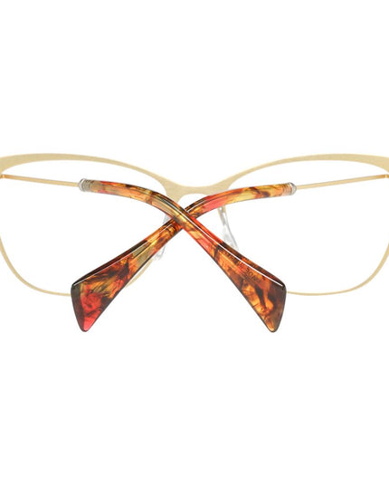 Yohji Yamamoto Gold Metal Glasses (Frames)