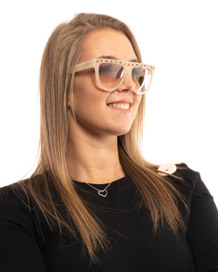 Marciano by Guess White Plastic Sunglasses